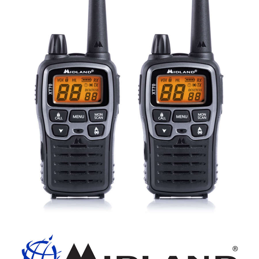 MIDLAND RADIO XT70 COPPIA CON AURICOLARI