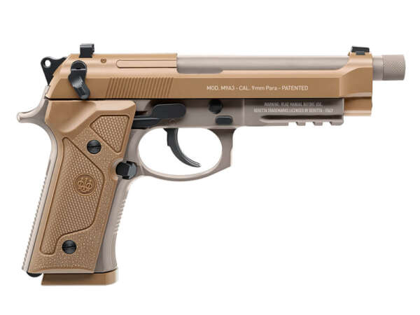 UMAREX BERETTA M9A3 MILITARY CO2 FDE BLOW-BACK FULL METAL NEW - immagine 2
