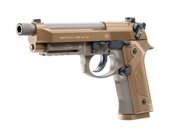 UMAREX BERETTA M9A3 MILITARY CO2 FDE BLOW-BACK FULL METAL NEW - immagine 3