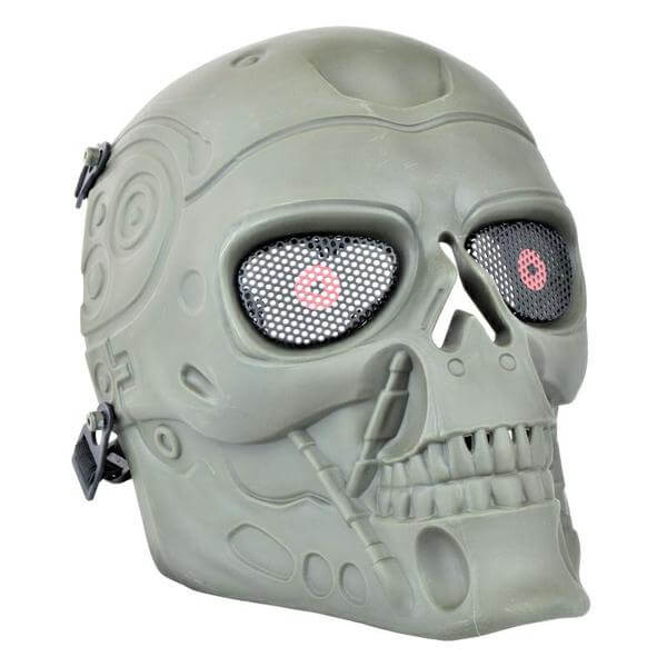 MASCHERA TERMINATOR FULL PROTECTION VERDE  (WO-MA90V)