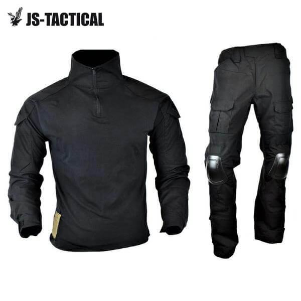 JS WARRIOR UNIFORME NERA COMBAT (JSWAR-BK)