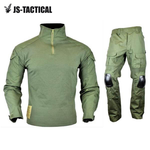 JS WARRIOR UNIFORME OD GREEN COMBAT (JSWAR-V)