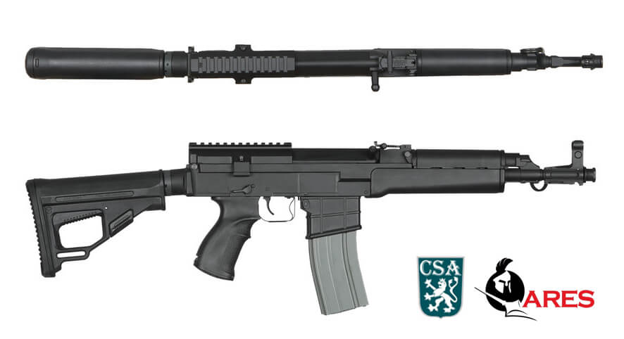 VZ58M MIDDLE M4 VERSION MEDIUM ARES (AR-VZ58MM)