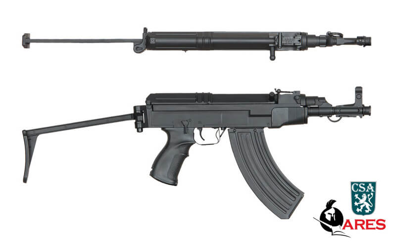 VZ58 SHORT FCS BLACK ARES (AR-VZ58S)