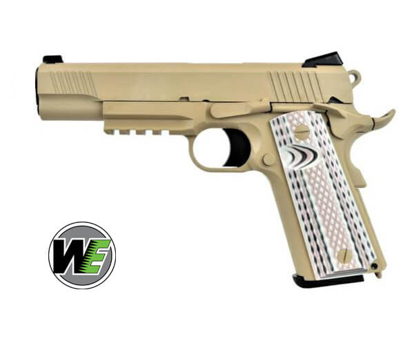 WE M45A1 TAN FULL METAL SCARRELLANTE (WE15T)