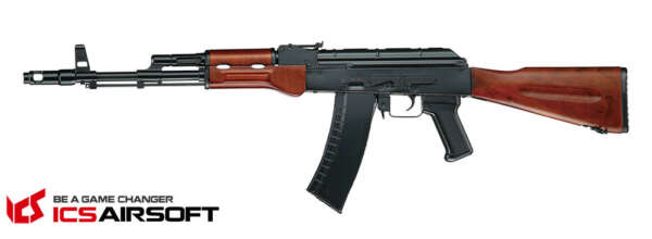 ICS FUCILE ELETTRICO AK74 MAR FIXED WOODEN STOCK (IC-36)