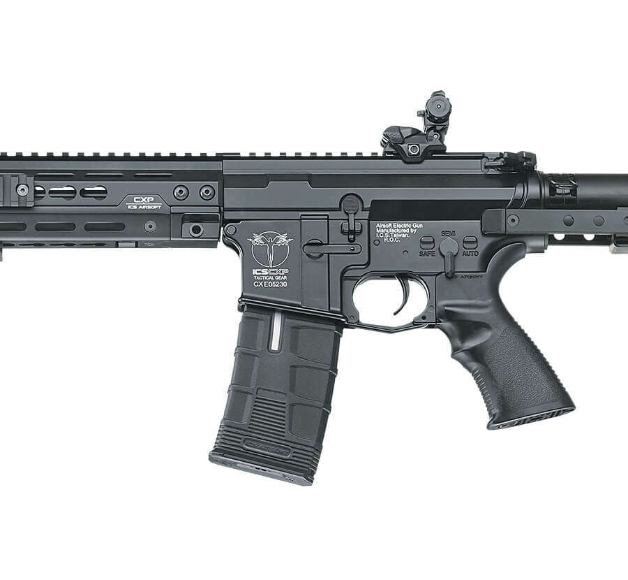 ICS FUCILE ELETTRICO CXP-HOG QRS NERO (IC-272B)