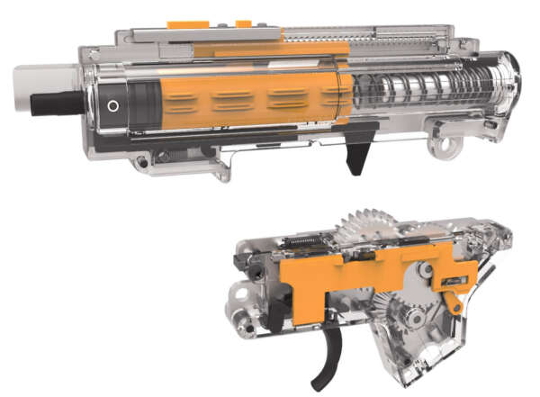 ICS FUCILE ELETTRICO CXP-MARS SBR TWO TONE (IC-301BT) - immagine 3