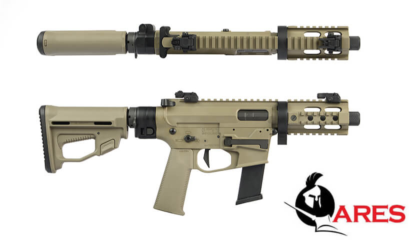 M45 PISTOL - X CLASS DARK EARTH FULL METAL (AR-M45-T)