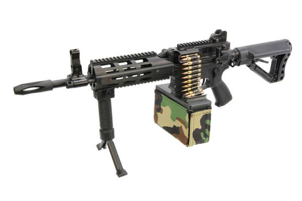 G&G FUCILE ELETTRICO CM16 LMG NERO (GG-CM16LMGB) - immagine 6