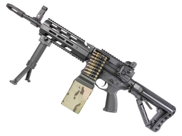 G&G FUCILE ELETTRICO CM16 LMG NERO (GG-CM16LMGB) - immagine 5