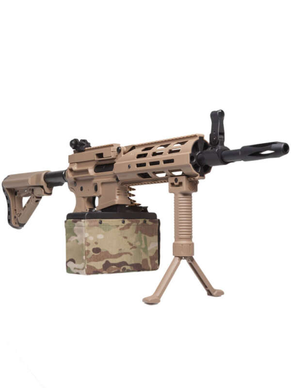 G&G FUCILE ELETTRICO CM16 LMG DESERT TAN (GG-CM16LMGT) - immagine 4