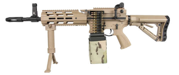 G&G FUCILE ELETTRICO CM16 LMG DESERT TAN (GG-CM16LMGT) - immagine 7