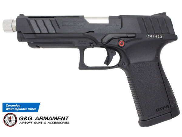 G&G GTP9 BLACK/SILVER FULL METAL SCARRELLANTE NEW MODEL (GG-GTP9)