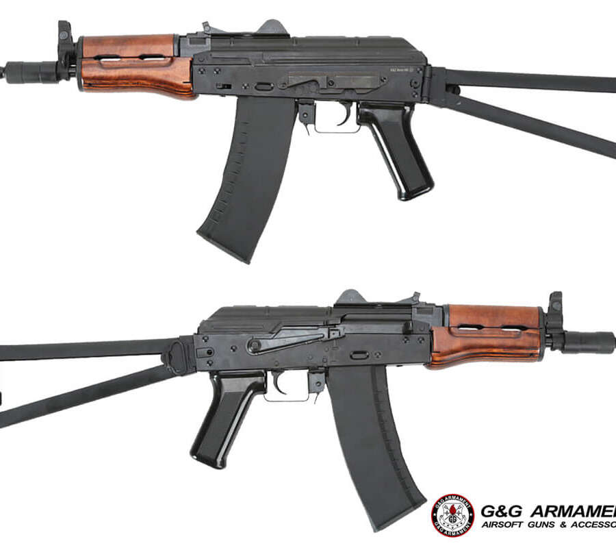 G&G FUCILE ELETTRICO GKS74U FULL METAL & REAL WOOD RK74 (GG-RK74-U)