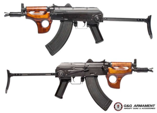 G&G FUCILE ELETTRICO GKMS CARBINE FULL METAL E LEGNO (GG-RK74-GKMS)
