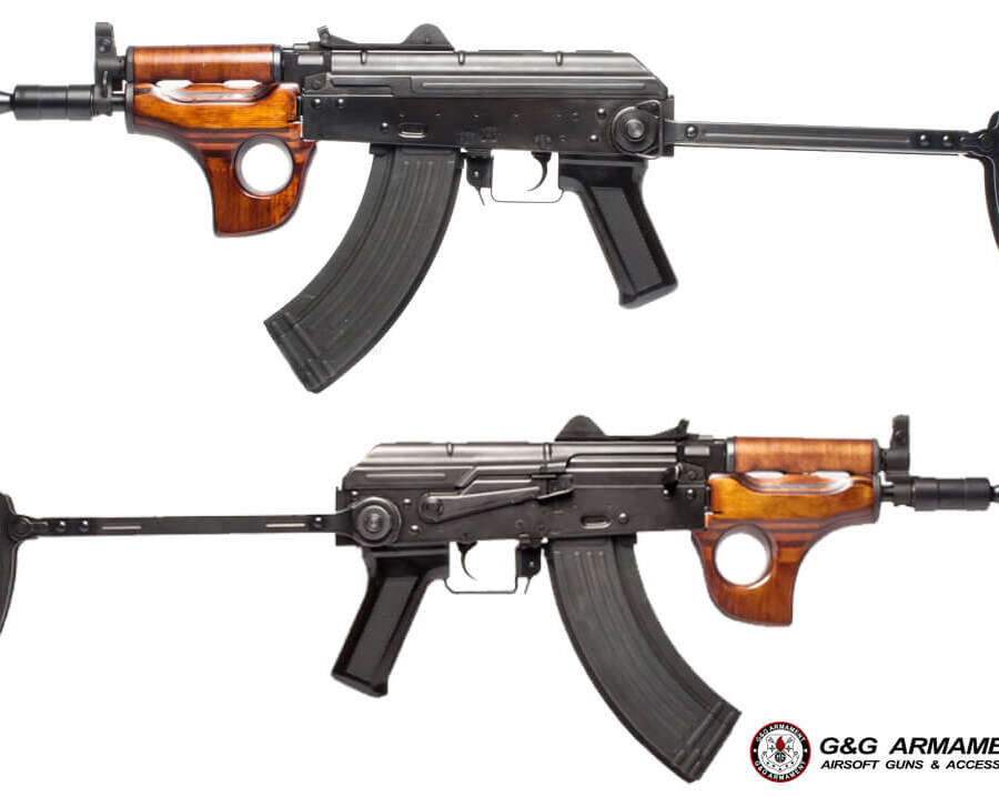 G&G FUCILE ELETTRICO GKMS CARBINE FULL METAL E LEGNO (GG-RK74-GKMS)