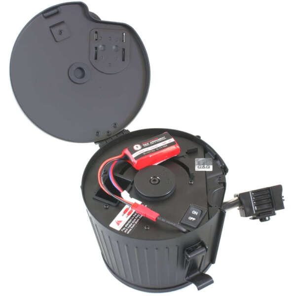 G&G CARICATORE DRUM ELETTRICO 1700 COLPI PER GMG42 (G08142) AZ - immagine 2