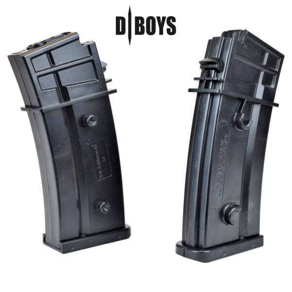 D|BOYS SET 2 CARICATORI MAGGIORATI 400 COLPI PER SERIE G36 (CAR4781)