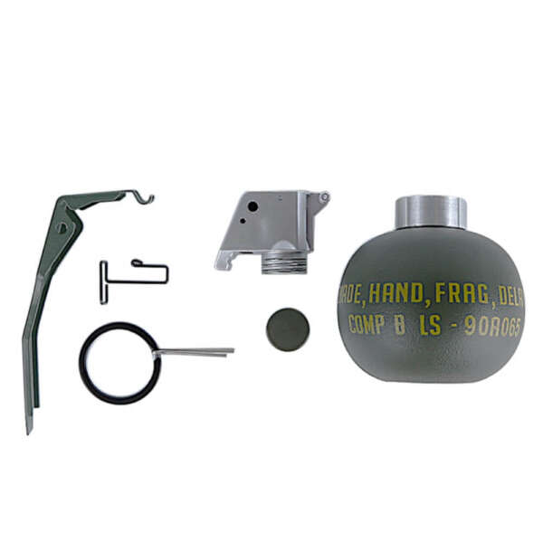 WOSPORT SET GRANATA M67 DUMMY SUPPORTO NERO (WO-EX06B) - immagine 5