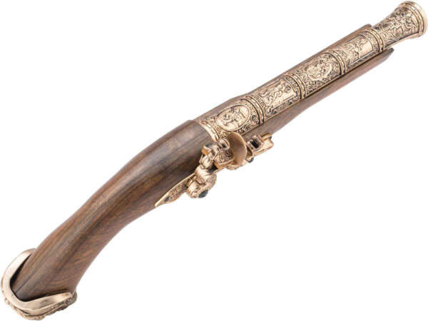 HFC PISTOLA A GAS PIRATE FLINTLOCK 18TH CENTURY GOLD (HG 502GOLD) - immagine 4