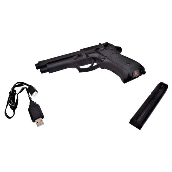 CYMA PISTOLA ELETTRICA M92 BLACK AEP FULL SET MOSFET VERSION (CM126UP) - immagine 4