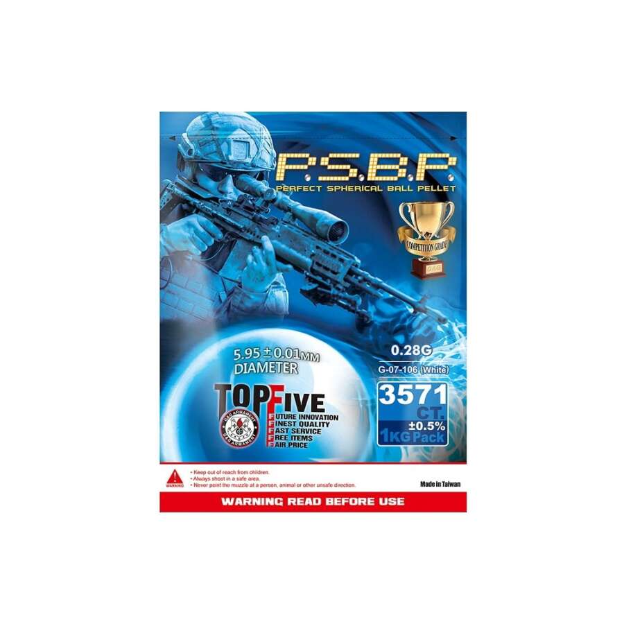 G&G PALLINI PSBP 0,28G BIANCHI (PERFECT 0.28) x5