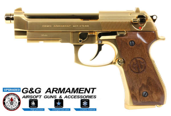 G&G  M9  GOLD LIMITED EDITION FULL METAL  (GG-M92-GP2G)