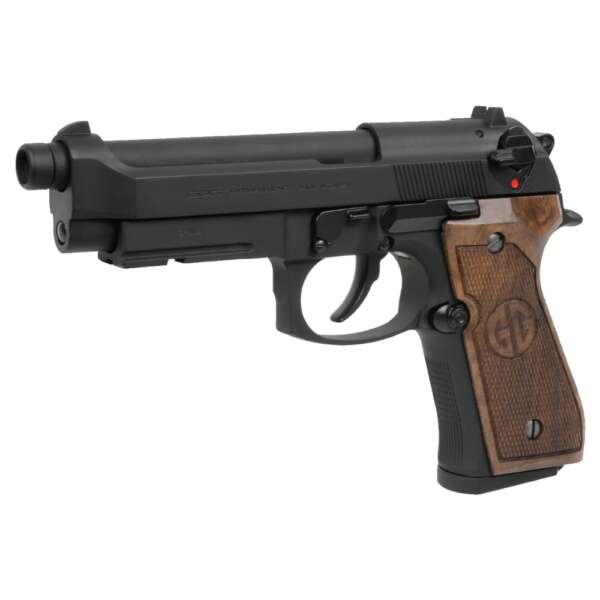 G&G M9 BLACK WALNUT WOOD GRIP FULL METAL  (GG-M92-GP2W) - immagine 2