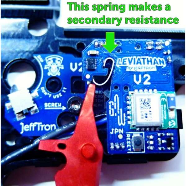 LEVIATHAN V2 REAL FEEL TRIGGER CAVI POST JEFFTRON (JT-LEV-SF) - immagine 2
