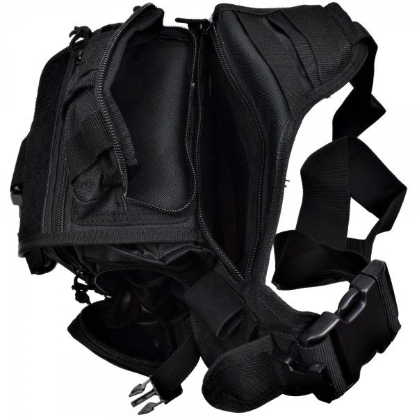 JS-TACTICAL BORSA TATTICA DA SPALLA NERA (JS-1085B)