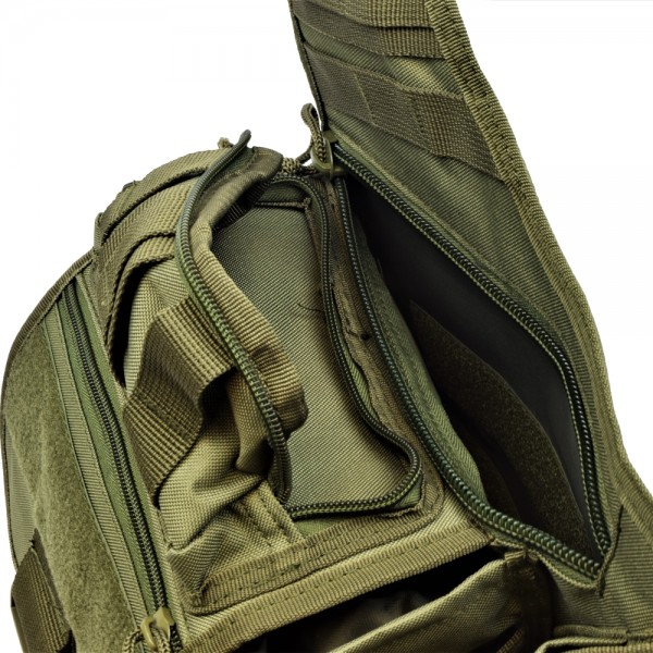 JS-TACTICAL BORSA TATTICA DA SPALLA VERDE (JS-1085V)