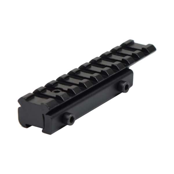 JS-TACTICAL ADATTATORE DA SLITTA 11mm A STANDARD 20mm NERO (JS-DPAD)