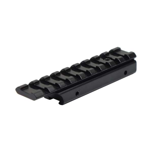 JS-TACTICAL ADATTATORE DA SLITTA 11mm A STANDARD 20mm NERO (JS-DPAD) - immagine 3