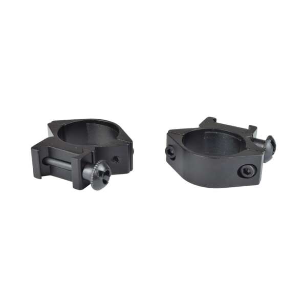 JS-TACTICAL ATTACCHI BASSI TUBO 30mm PER SLITTE STANDARD 20mm NERI (JS-M3015) - immagine 2