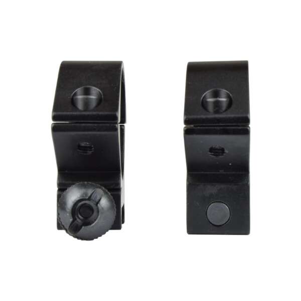 JS-TACTICAL ATTACCHI BASSI TUBO 30mm PER SLITTE STANDARD 20mm NERI (JS-M3015) - immagine 3