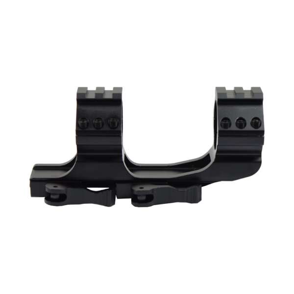 JS-TACTICAL ATTACCO OTTICA 1"/30mm SGANCIO RAPIDO NERO (JS-WD25QD) - immagine 3