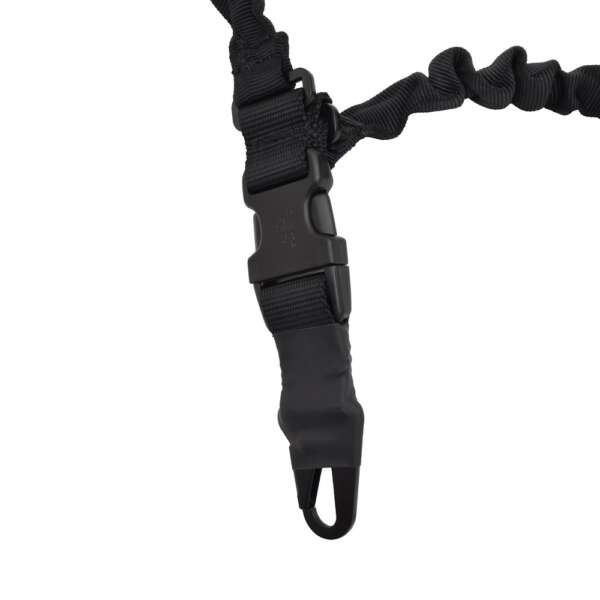 JS-TACTICAL CINGHIA A 1 PUNTO BUNGEE NERA (JS-1009B)