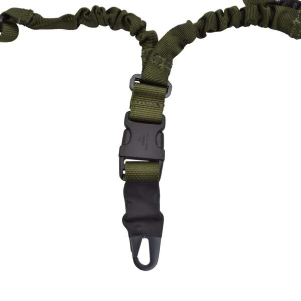 JS-TACTICAL CINGHIA A 1 PUNTO BUNGEE OLIVE DRAB (JS-1009V) - immagine 2