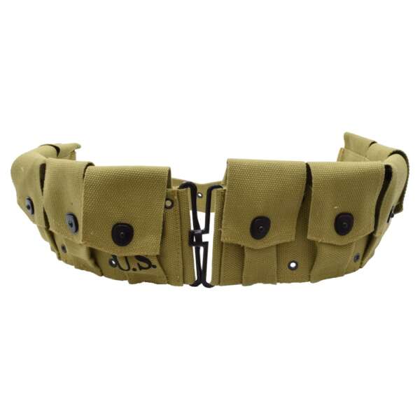 JS-TACTICAL CINTURONE PORTA CARTUCCE M-1936 KHAKI (JS-1710) - immagine 2