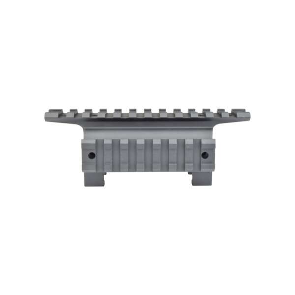 JS-TACTICAL DOPPIA SLITTA 20mm CON ATTACCO PER MP5 NERO (JS-HK12) - immagine 2