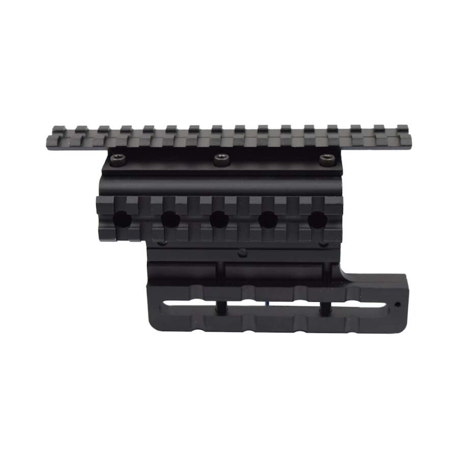 JS-TACTICAL DOPPIA SLITTA STANDARD 20mm LATERALE PER AK NERO (JS-ADKM)