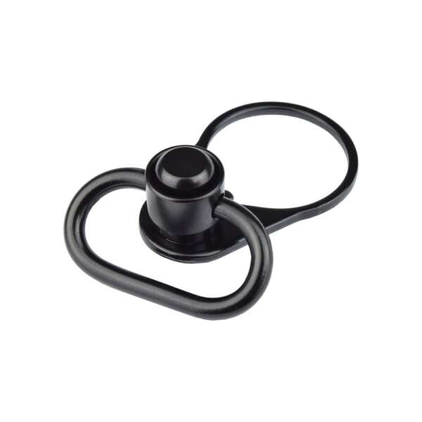JS-TACTICAL END PLATE CON GANCIO CINGHIA QD NERO (JS-LP1) - immagine 2