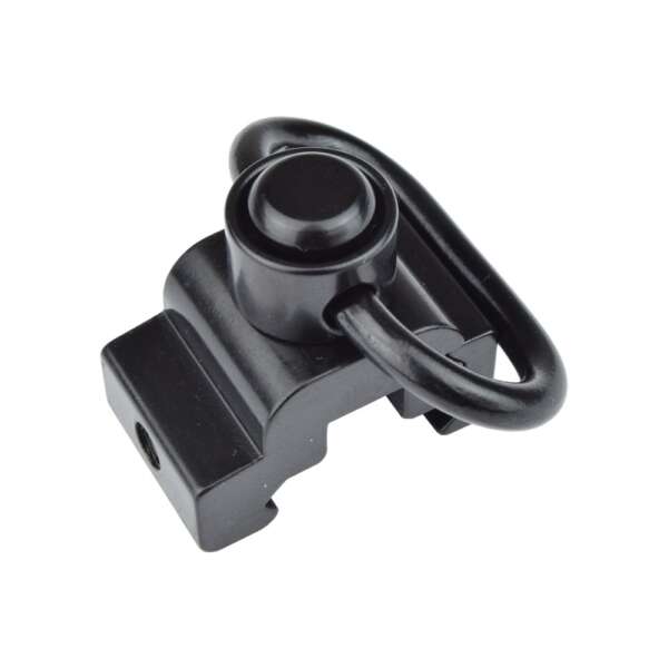 JS-TACTICAL GANCIO CINGHIA QD CON ATTACCO PER SLITTE 20mm NERO (JS-SW43) - immagine 2