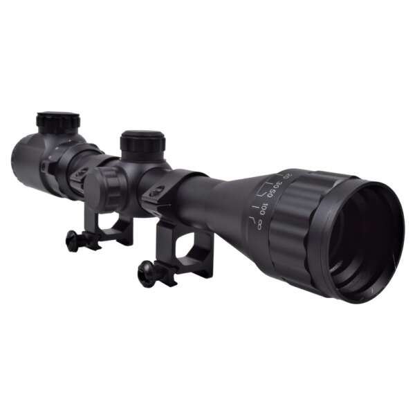 JS-TACTICAL OTTICA LENTE 32mm ZOOM 3X-9X (JS-3-9X32AOGD) - immagine 3
