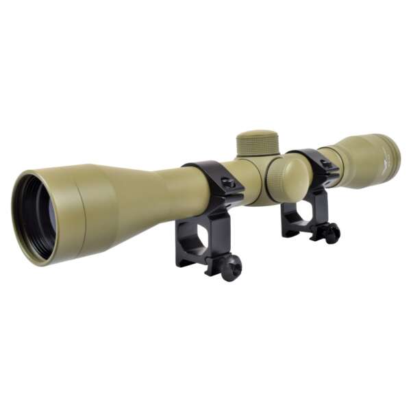 JS-TACTICAL OTTICA LENTE ZOOM 4X 32MM TAN (JS-4X32L.TAN) - immagine 4