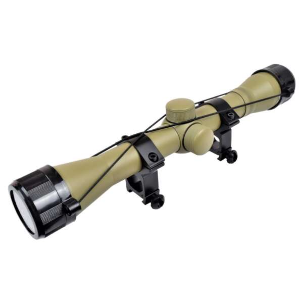 JS-TACTICAL OTTICA LENTE ZOOM 4X 32MM TAN (JS-4X32L.TAN) - immagine 6
