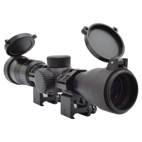 JS-TACTICAL OTTICA LONG EYE RELIEF ZOOM 2X-7X LENTE 32mm NERA (JS-2-7X32) - immagine 3