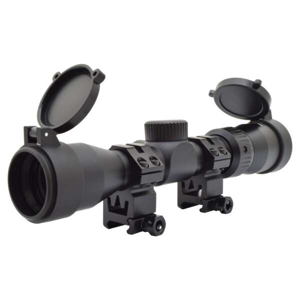 JS-TACTICAL OTTICA LONG EYE RELIEF ZOOM 2X-7X LENTE 32mm NERA (JS-2-7X32) - immagine 4