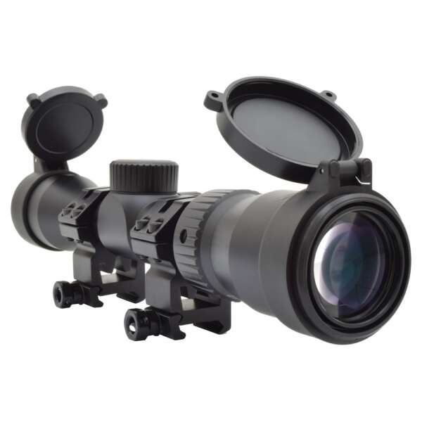 JS-TACTICAL OTTICA LONG EYE RELIEF ZOOM 2X-7X LENTE 32mm NERA (JS-2-7X32) - immagine 6